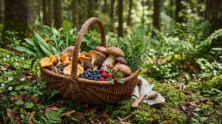 Vild mat från naturen: Säker insamling och matlagning
