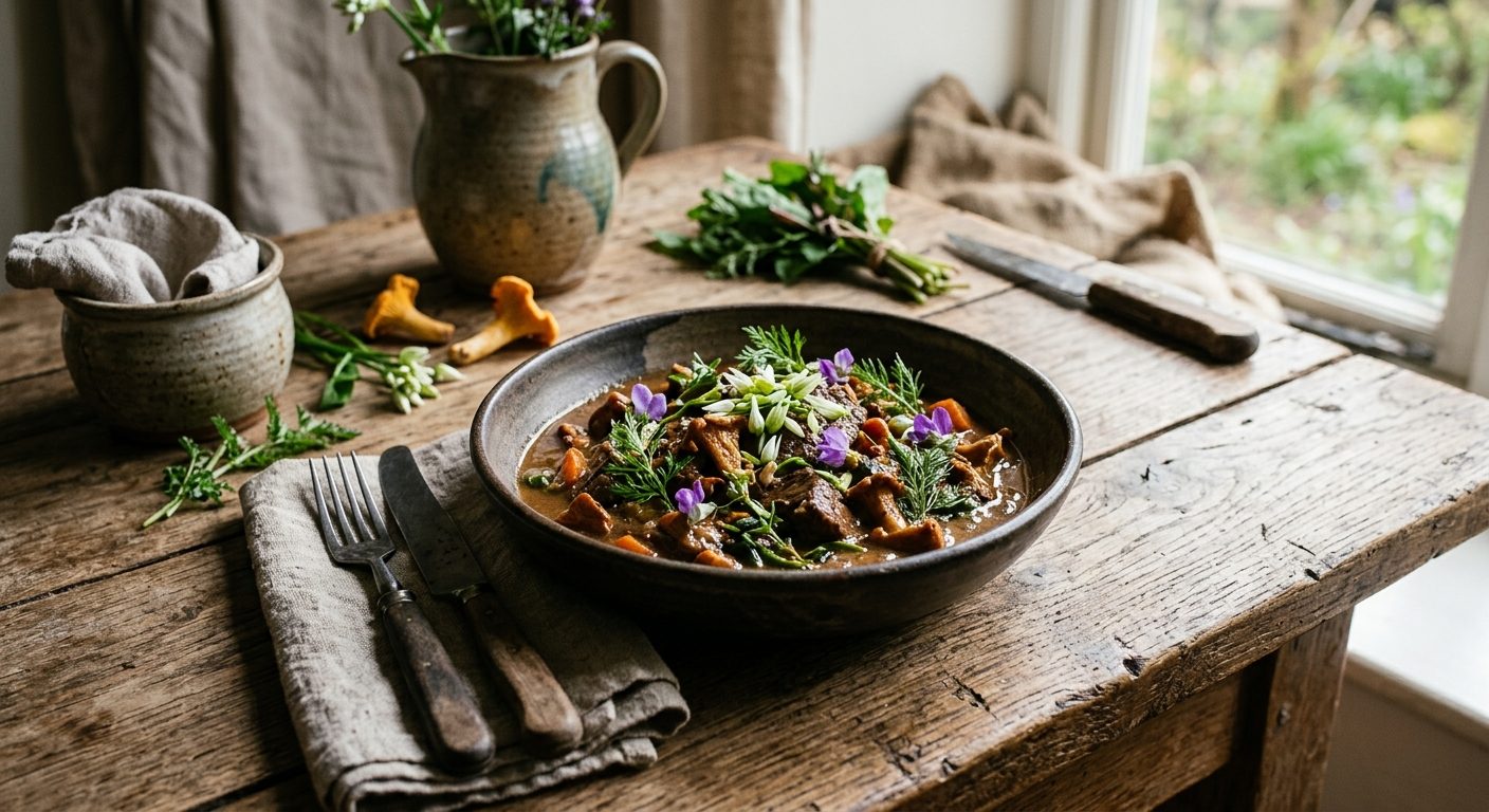Vild mat från naturen: Säker insamling och matlagning